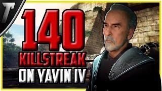 Star Wars Battlefront 2 Count Dooku 140 Killstreak (Yavin IV)