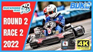 BUKC 2022 | Round 2 | Buckmore Park | Race 2 | GoPro HERO10 | 4K