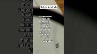 Alkitab mengajarkan prinsip-prinsip moral dan etika yang meliputi cinta kasih, ... #faktaalkitab