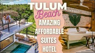 :: TULUM AFFORDABLE JUNGLE HOTEL TOUR in BEACH ZONE -PERFECT FOR BUDGET/CHEAP TRAVEL & GROUPS/EVENTS