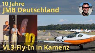 10 Jahre JMB Deutschland - VL3-Fly-In in Kamenz - Rückflug in Formation nach Höxter