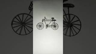 Bicycle  drawing easily…#bicycle #easy #art #drawing #ritu'screation