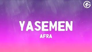 Afra - Yasemen (Lyrics)