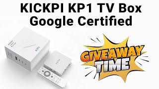 KICKPI KP1 Google Certified Amlogic TV Box - Surprise Giveaway