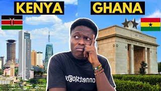 Kenya & Ghana -10 Biggest Differences !