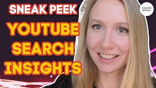 Introducing: Search Insights! Find Out What Your Audience (And The Rest of YouTube) Is Searching For