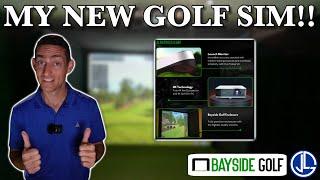 Welcome to my NEW GOLF SIMULATOR! The Bayside Golf Albatross Package