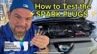 How to test the spark plugs