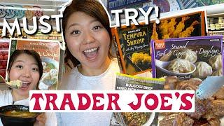 TRADER JOE'S FOOD HAUL! Top Asian Frozen Foods & Snacks to Buy