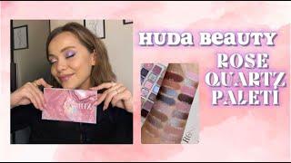 HUDA BEAUTY - ROSE QUARTZ/ SEPHORADAN ALINACAK EN İYİ PALET OLABİLİR!