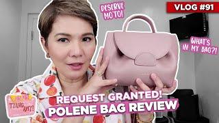 REQUEST GRANTED: POLENE BAG REVIEW + BAG RAID | Fun Fun Tyang Amy Vlog 91