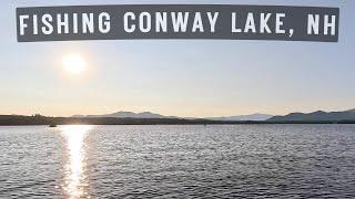 Guided Bass Fishing Conway Lake New Hampshire in the Beautiful White Mountains! Travel VLOG