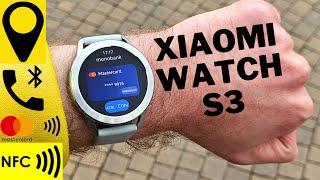 Огляд Xiaomi Watch S3 - Кращий фітнес годинник до $100  Додавання картки + Приклад оплати по NFC