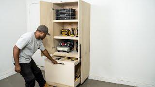 DIY Garage Cabinet  - Storage & Organization | DIY Creators