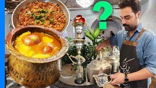 Yummy! Traditional Iranian Food in the Best Location of Tehran | Dizzi Abgoosht