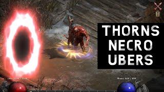 [D2R] Thorns Necro vs Ubers