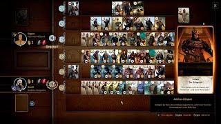 The Witcher 3: Gwent - High Score (Northern Realms) / 510 points match - 480 points round