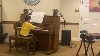 Vincent Zhu (Kindergarten) Piano Solo: Waltz in A minor, Op. Posthumous