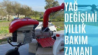 Honda  Antrac 200 Go Çapa Makinası Yıllık Bakım, Yağ Değişimi, Çapa Makinası Kullanımı