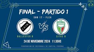 Cestoball | Sub 17 Flex | Ballester vs Sitas | Final Torneo Clausura Ida