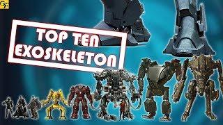 Top 10 ExoSkeletons Ranked | SciFi Films