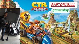 CRASH TEAM RACING NITRO FUELED gameplay PS4 PRO raptor10111