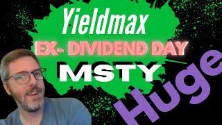  Huge Dividends Incoming? MSTY ETF’s Ex-Dividend Date Explained! #msty #yieldmax #groupd #etf