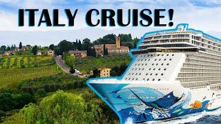 Mediterranean Cruise on the NCL Escape | Wine Tour in Tuscany on a Shore Excursion | Civitavecchia