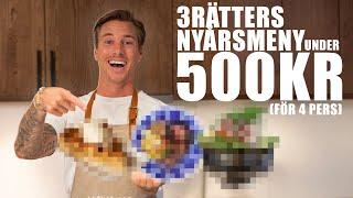 3-RÄTTERS NYÅRSMENY FÖR UNDER 500KR