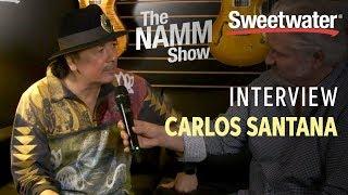 Carlos Santana Interview at Winter NAMM 2019