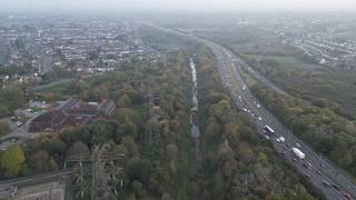 Amazing Drone Flight in Roding Valley, London (DJI Mini 3 Pro)