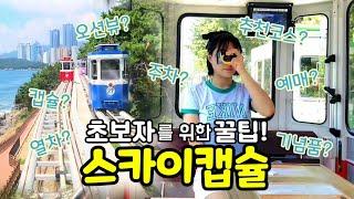 Busan Travel Ocean View Recommended Course! Sky Capsule I will also tell you about the Green Railway