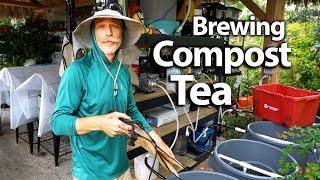 The Art of Brewing Compost Tea For A FL Permaculture Farm| Pt 2