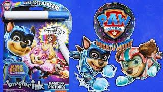 PAW Patrol The Mighty Movie Imagine Ink Coloring Book | COLORING & ACTIVITIES With Mess-Free Marker