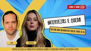 BITCOIN NÃO CONSEGUE DEMONSTRAR FORÇA - INCERTEZAS CAUSAM QUEDAS - MANA A MANO - 03/10/2024