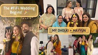 The #FiFi Wedding Begins! My First Dholki | GlossipsVlogs