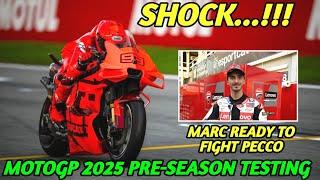 SHOCKED...‼️MOTOGP 2025 TEST MARC MARQUEZ READY TO FIGHT PECCO BAGNAIAMOTOGP NEWS TODAYMOTOGP 2024