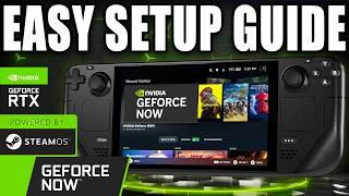 How To Install Native Geforce NOW Official On Steam Deck SteamOS: RTX 4080 Performance!