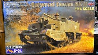 Gecko Models 16GM0016 1/16 UNIVERSAL CARRIER MK II