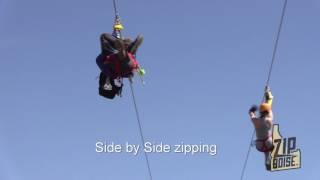 Zip Boise from Zip Away TV! - Best ziplines in Boise Idaho!