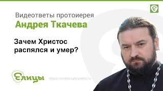 Зачем Христос распялся и умер? В чем смысл жертвы? о. Андрей Ткачев