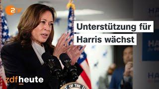 USA: Kamala Harris startet in den Wahlkampf | Morgenmagazin