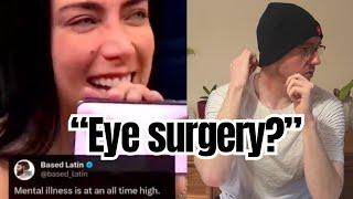 Blue EYE SURGERY mental health PROBLEM?