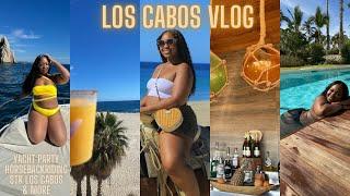 Cabo Travel Vlog | Yacht Party, Room Tour, Horseback Riding, STK & More