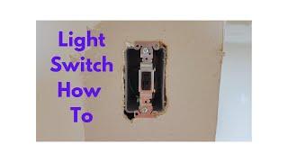 How To Connect Light Switch