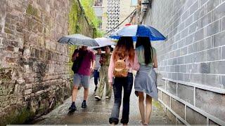 特大水災過後的鎮遠古鎮，下雨天也很多遊客，風景依舊漂亮