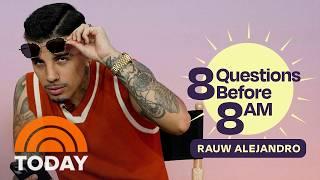 Rauw Alejandro reveals the story behind his first kiss — and perreo | 8 Before 8