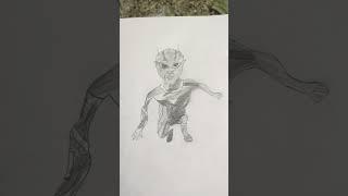 Mohammed Affan drawing|ayalaan alien drawing|please subscribe the channel