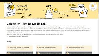 Career at Illumine Media Lab