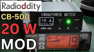 Radioddity CB-500 / Anytone 500M 2.  How to HIGH POWER  MOD